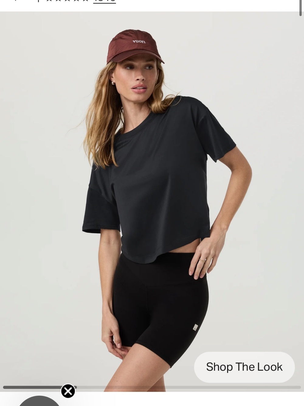 Vuori Relaxed Crewneck Crop Tee